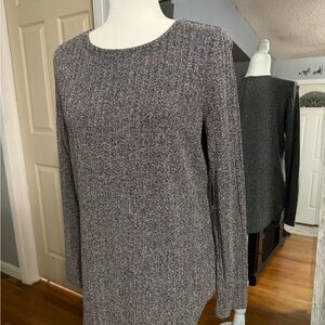 SHEIN Gray Crew Neck Sweater